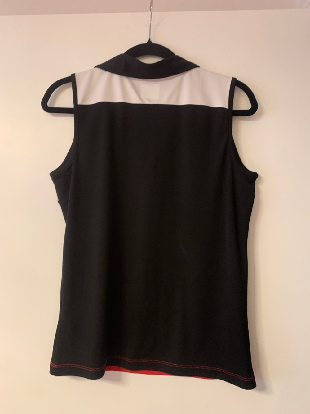Izod Red, White & Black Athletic Jacket and Sleeveless Polo Set - Picture 7 of 7